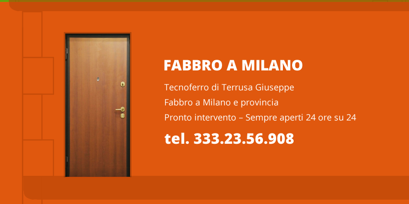 fabbro urgente a milano